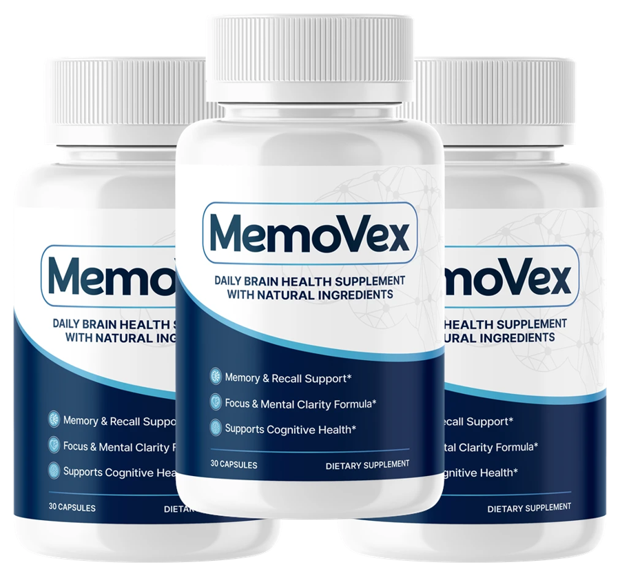 MemoVex natural brain health capsules